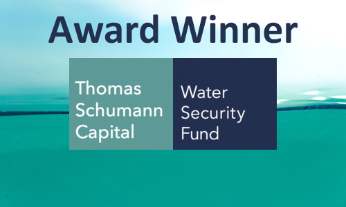 Thomas Schumann Capital named Water Risk Investment Adviser of the Year 2018